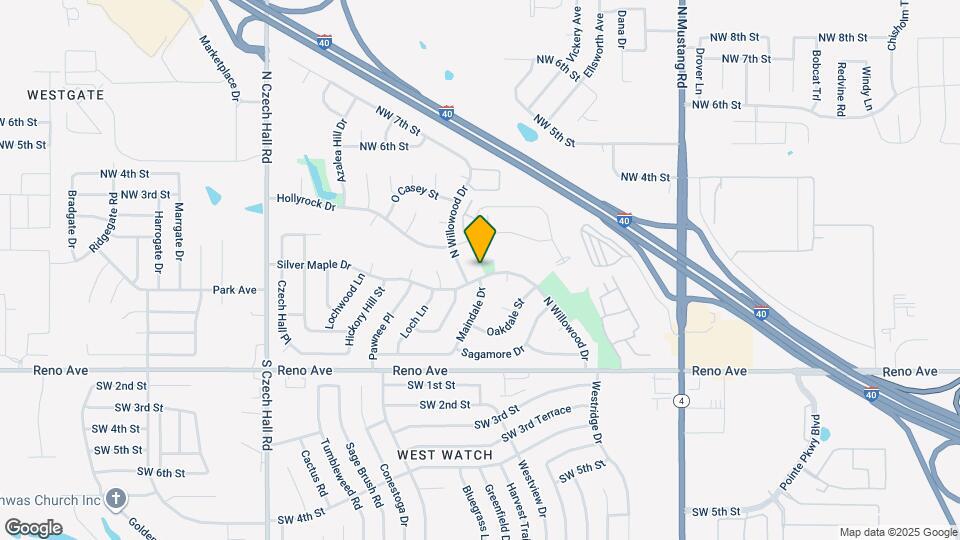 11747 Silver Maple Dr Map and Location Details