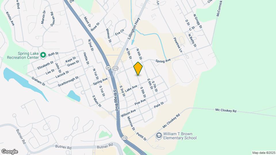 129 S 5th St Map and Location Details