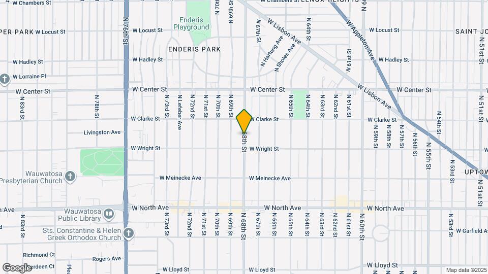 2541 N 68th St Mapa y Detalles de la Ubicación