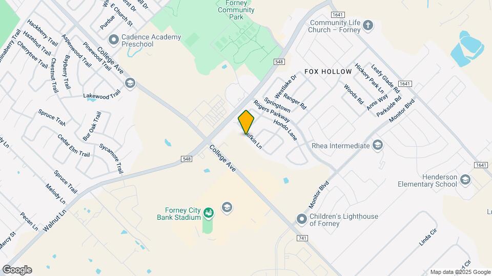 1024 Lufkin Ln Map and Location Details