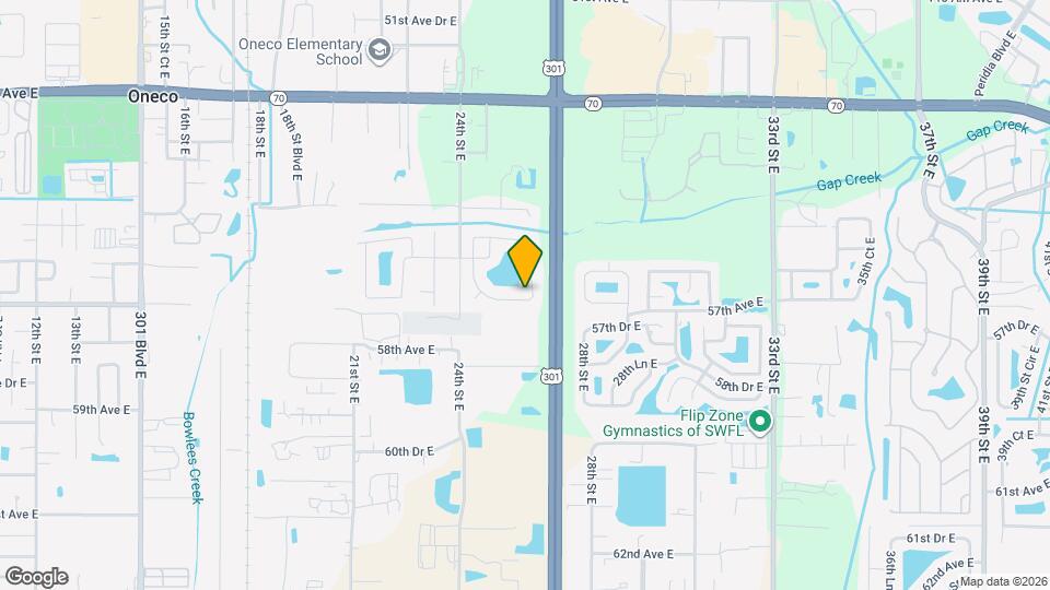 5657 25th St Cir E Mapa y Detalles de la Ubicación