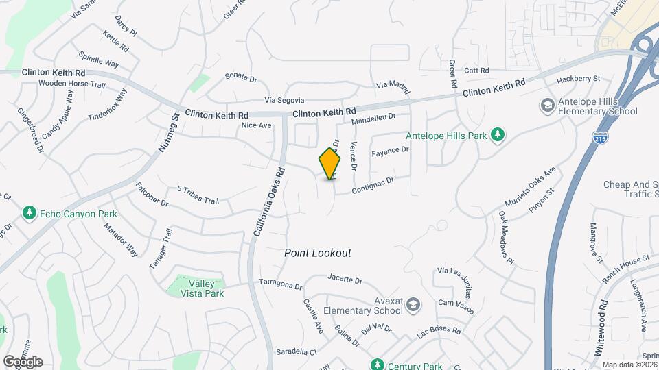 36285 Provence Dr Map and Location Details