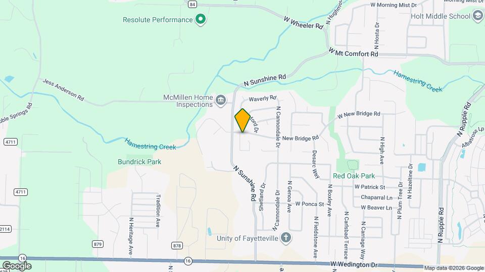 1842 Fallbrook Way Map and Location Details