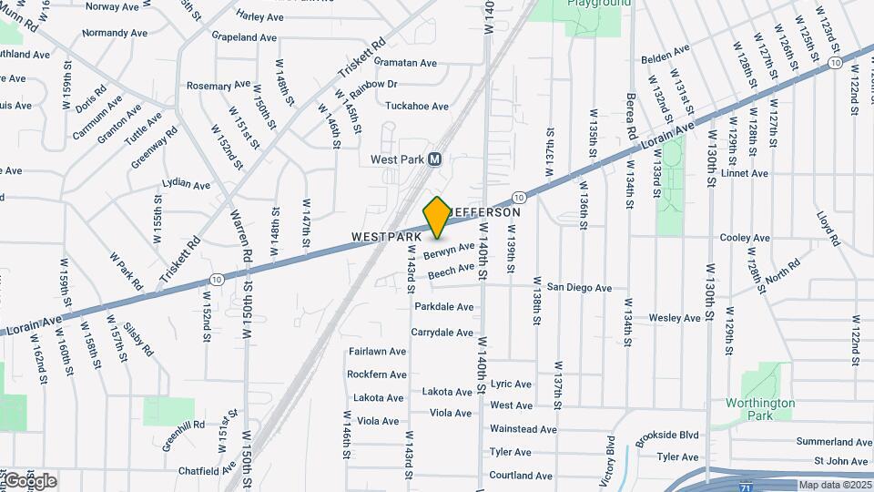 14152 Berwyn Ave Map and Location Details