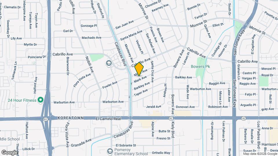 3051 Mark Ave Mapa y Detalles de la Ubicación