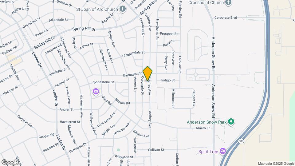 2099 Godfrey Ave Map and Location Details