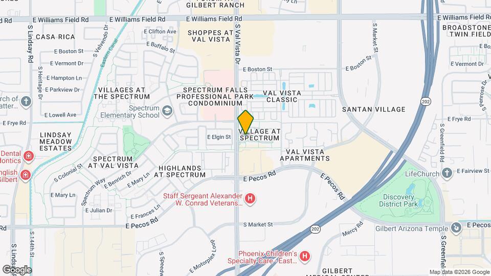 2866 S Brett St Map and Location Details