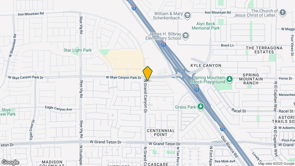 8461 Spencer Canyon St Map and Location Details