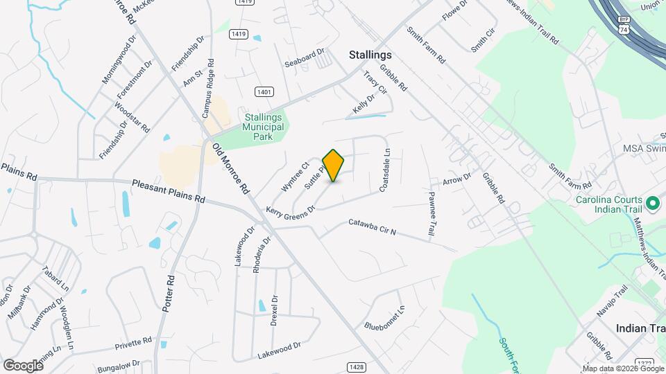 1220 Kerry Greens Dr Map and Location Details