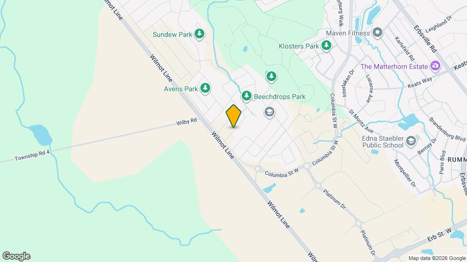 295 Chokecherry Cres Map and Location Details