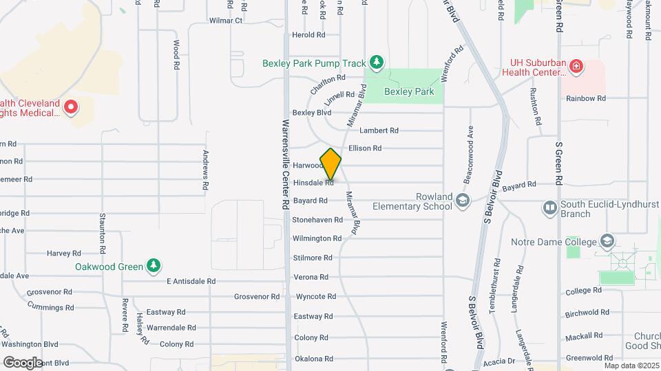 4066 Hinsdale Rd Map and Location Details