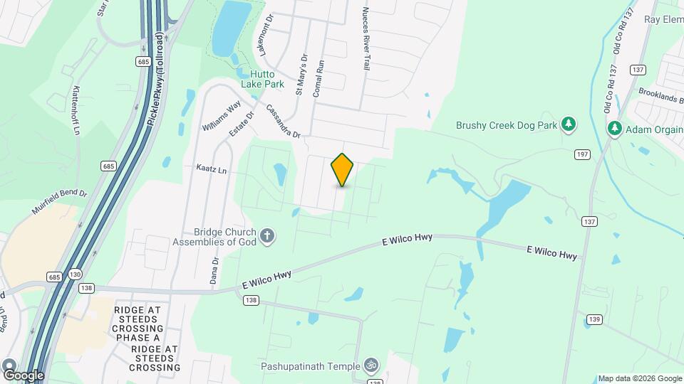 812 Pease River Wy Map and Location Details