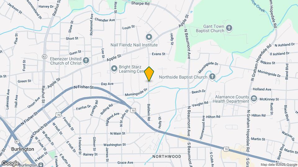 519 Baldwin Rd Map and Location Details