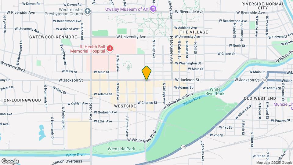 2125 W Jackson St Map and Location Details