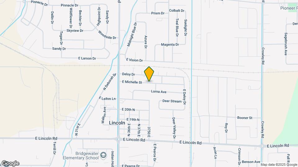 3714 E St Map and Location Details
