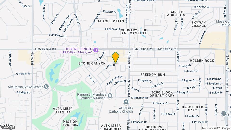 3624 N 59th St Map and Location Details