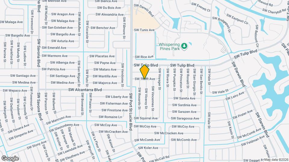 844 SW Thrift Ave Mapa y Detalles de la Ubicación