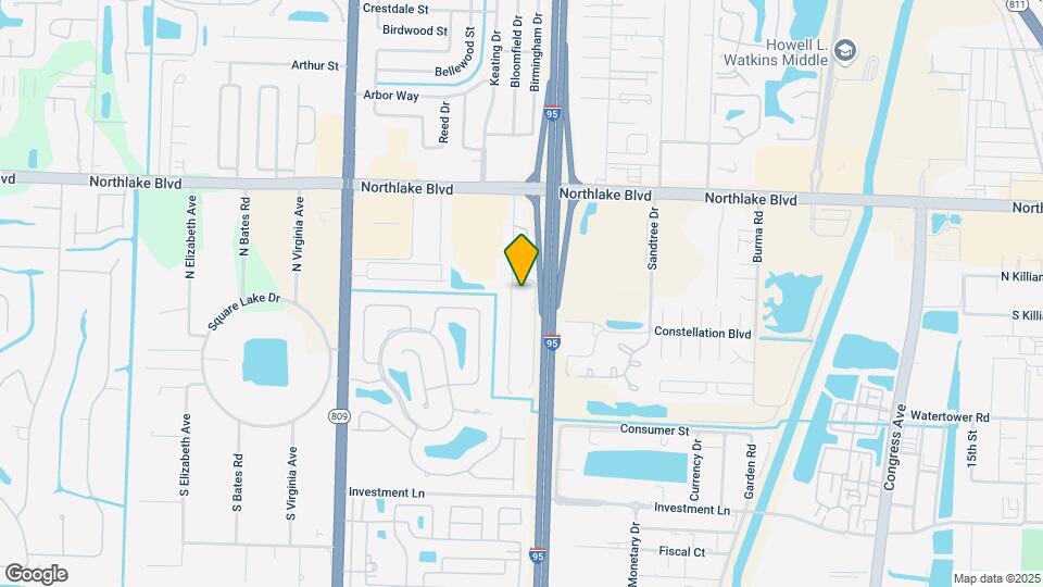 8746 Sunset Dr Mapa y Detalles de la Ubicación