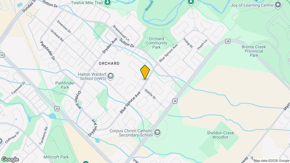 5463 Blue Spruce Ave Map and Location Details