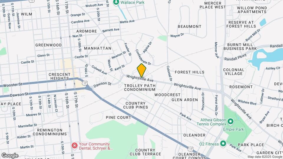 2302 Wrightsville Ave, Unit 203 Mapa y Detalles de la Ubicación