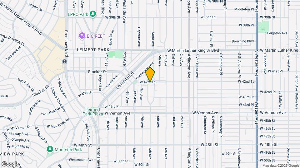 2734 W 42nd St Map and Location Details