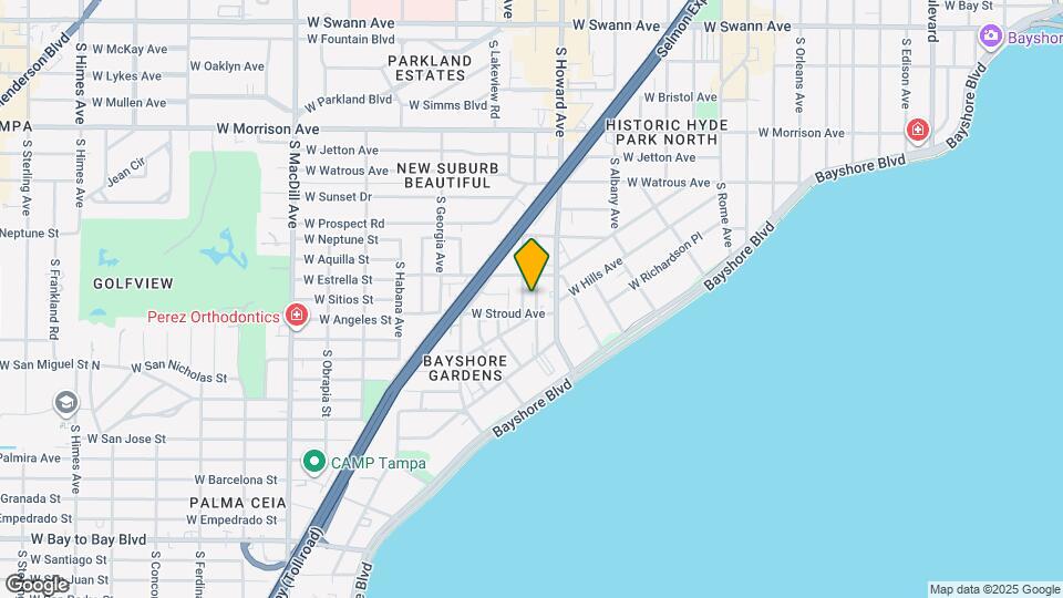 1412 S Moody Ave Map and Location Details