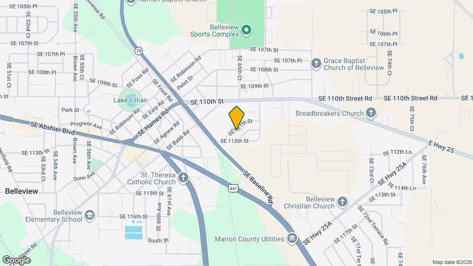 6464 SE 111th St Map and Location Details