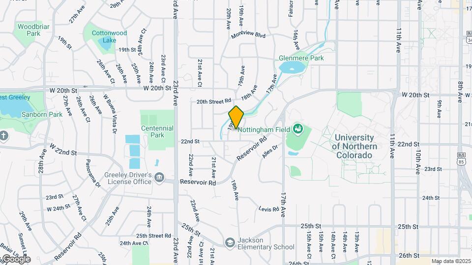 2151 18th Ave Ct Map and Location Details