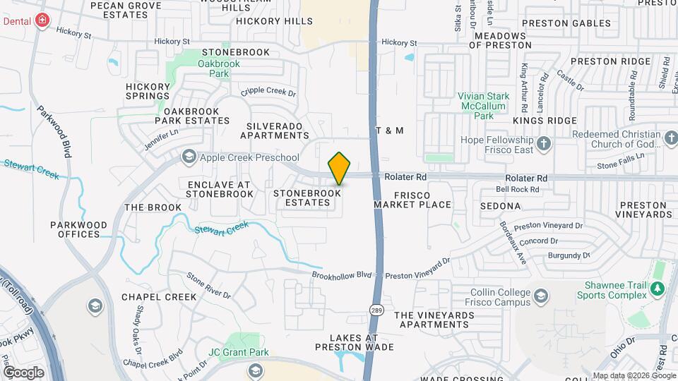 7114 Fieldstone Dr Map and Location Details