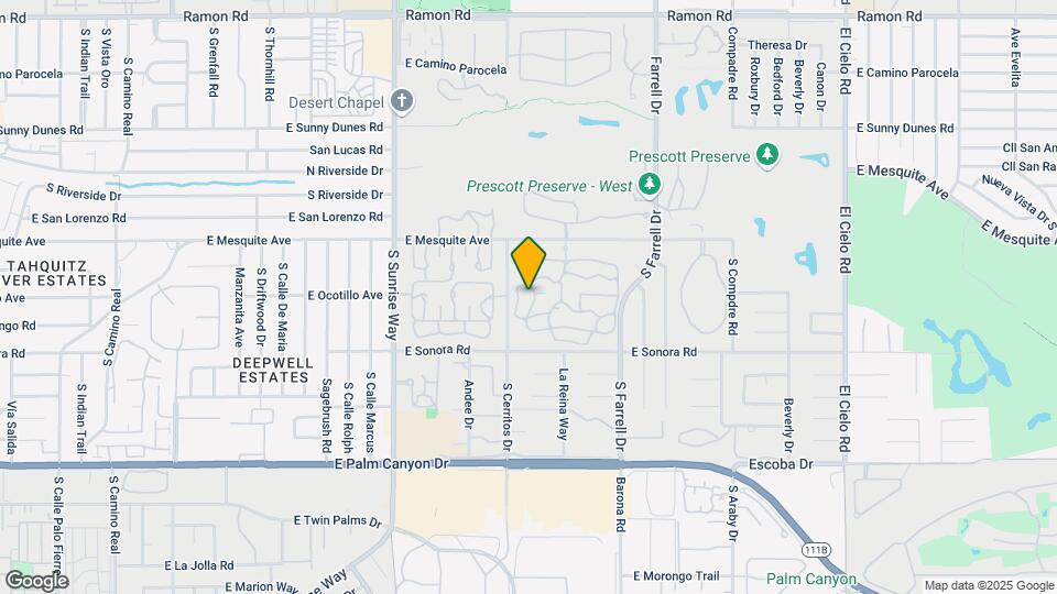 1143 W Oakcrest Dr Map and Location Details