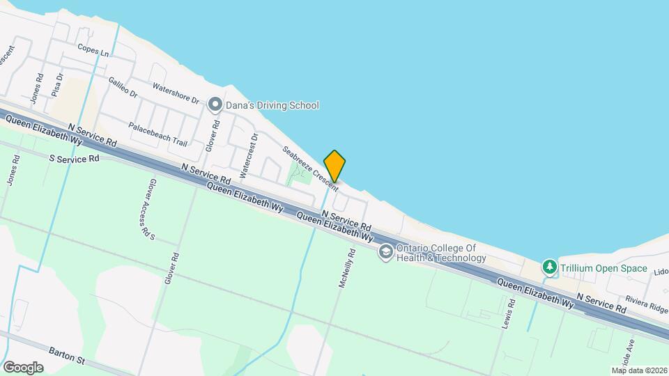 48 Seabreeze Crescent Map and Location Details