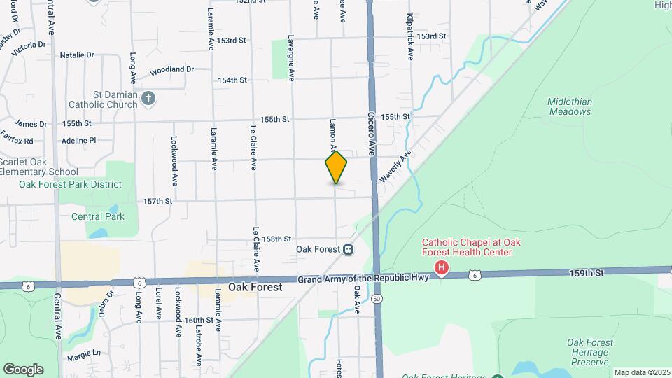 15649 Lamon Ave Map and Location Details