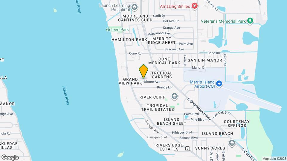 58 Moore Ave Map and Location Details