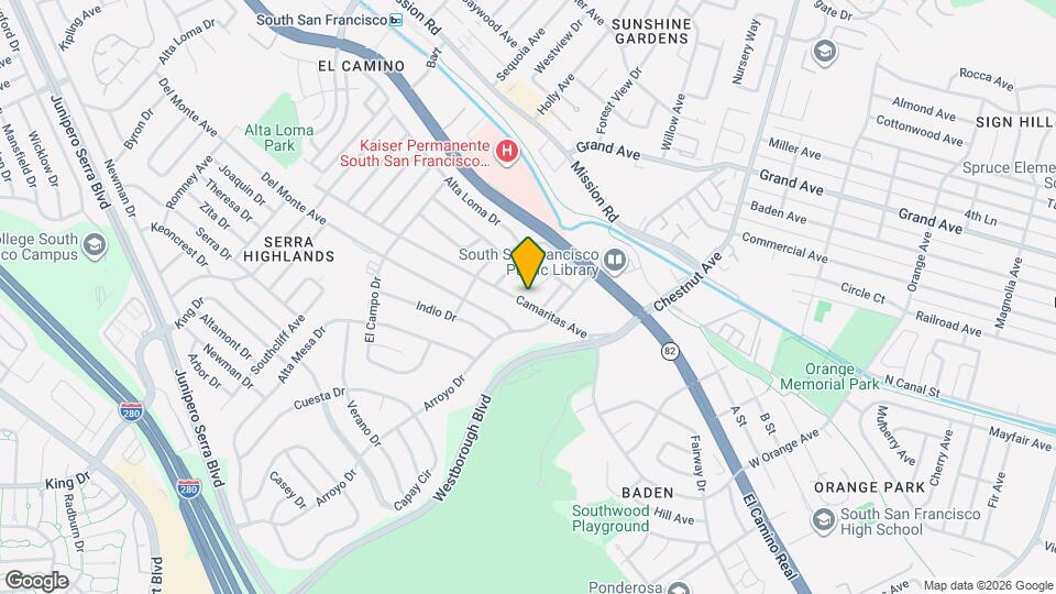 112 Camaritas Ave Map and Location Details