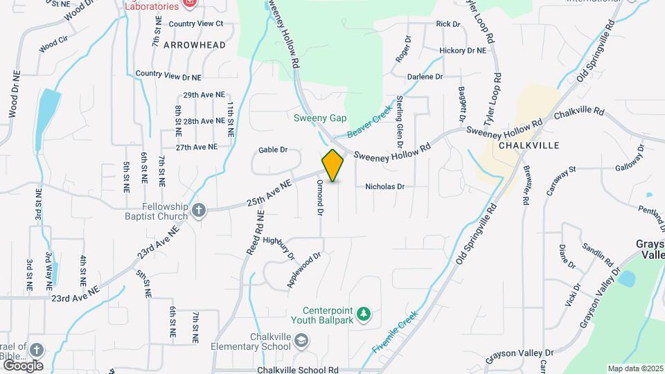 2432 Debbie Dr Map and Location Details