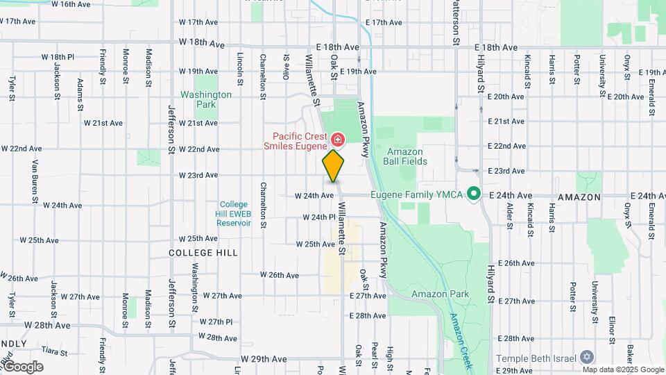 2360-2366 Willamette St Map and Location Details