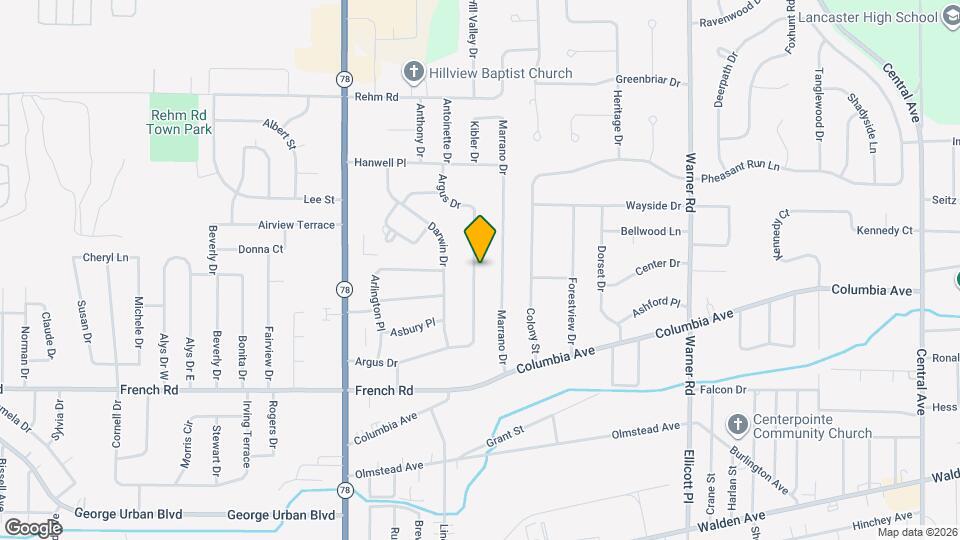 235 Argus Dr, Unit Lower Mapa y Detalles de la Ubicación