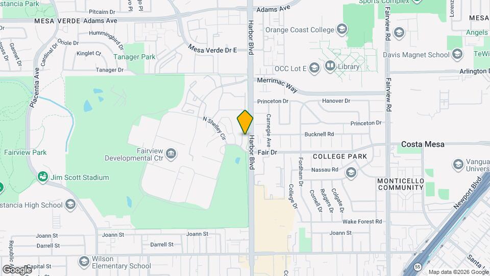 2547 Cornerstone Ln Map and Location Details