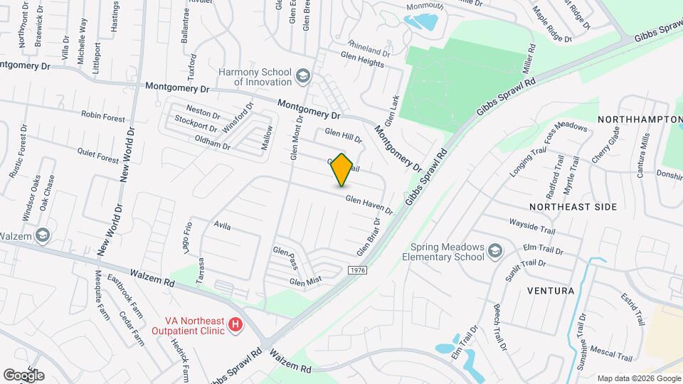 7223 Glen Haven Dr Map and Location Details