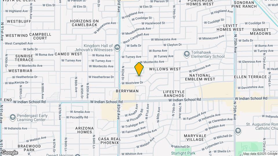 4228 N 81st Dr Mapa y Detalles de la Ubicación