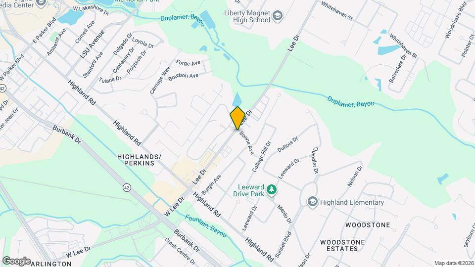 402 Lee Dr, Unit 4B Map and Location Details