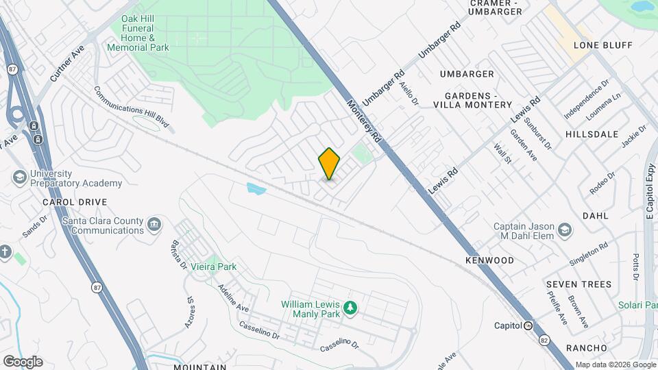 2736 Cannara Ln Mapa y Detalles de la Ubicación