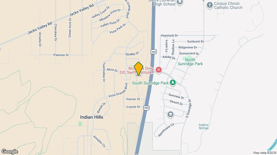 3481 Indian Dr Map and Location Details