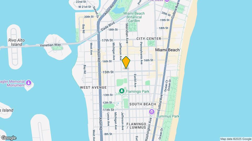 South Beach Exquisite by Corporate Stays Map and Location Details