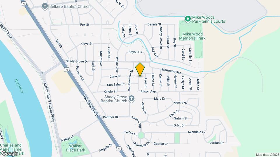 1725 Alison Ave Map and Location Details