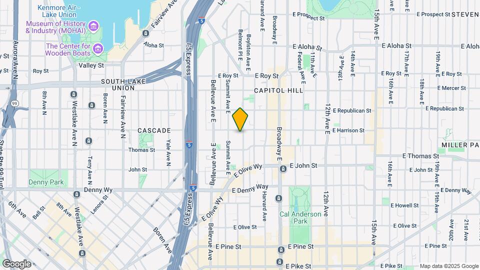 327 Belmont Ave E Mapa y Detalles de la Ubicación