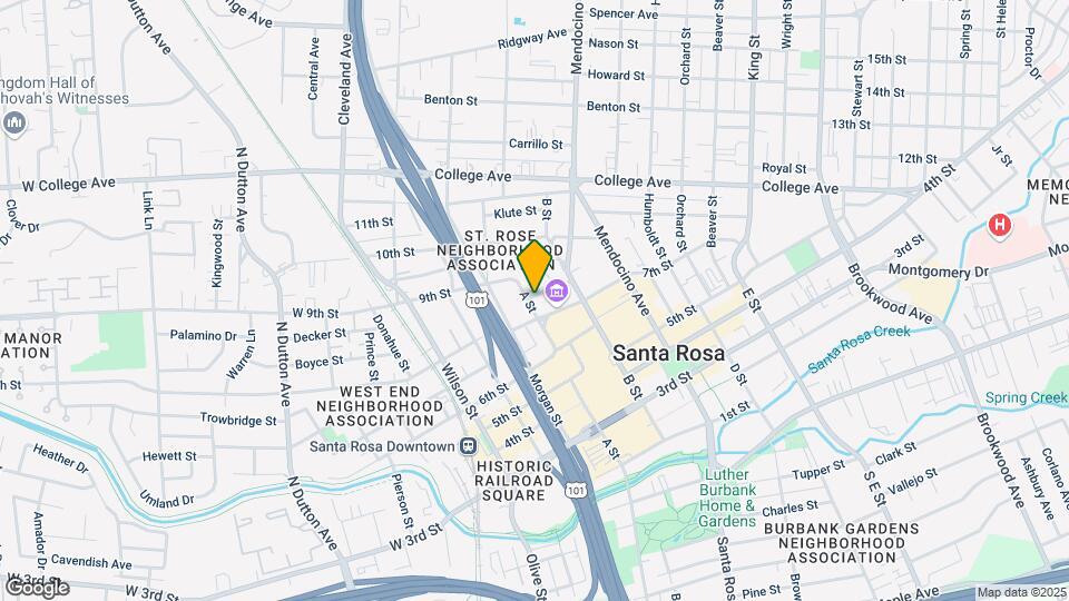 512 A St Map and Location Details