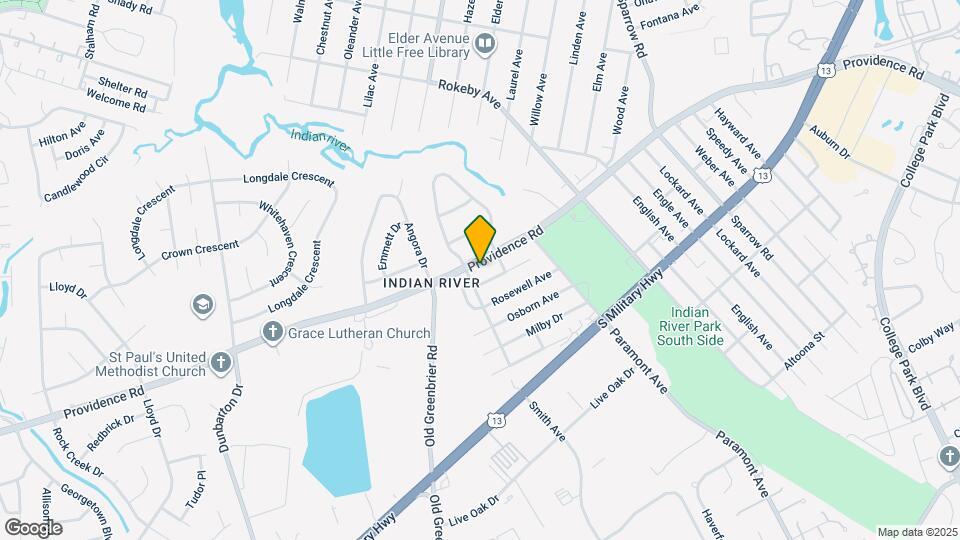 705 Providence Rd Map and Location Details