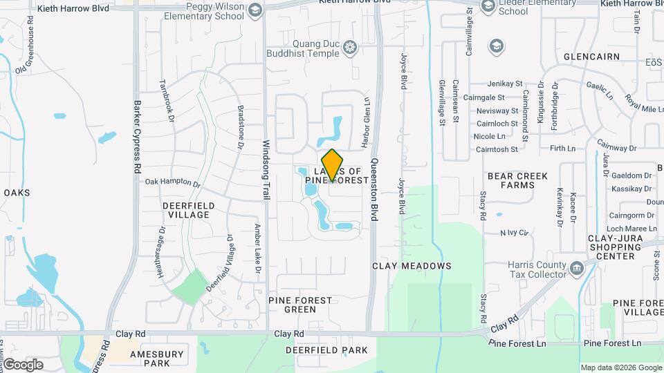 17715 Emerald Garden Ln Map and Location Details