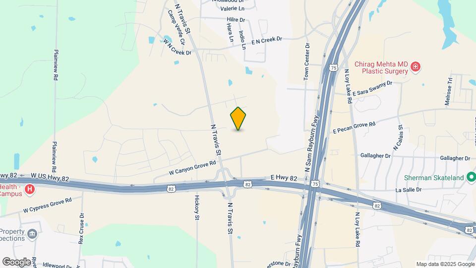 Creed Canyon Apartments Map and Location Details